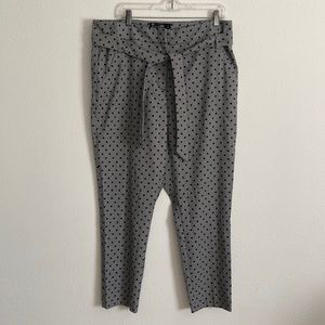 Used New York and Company 7th Avenue, Polka dot  black&white modern cut, Size 16
